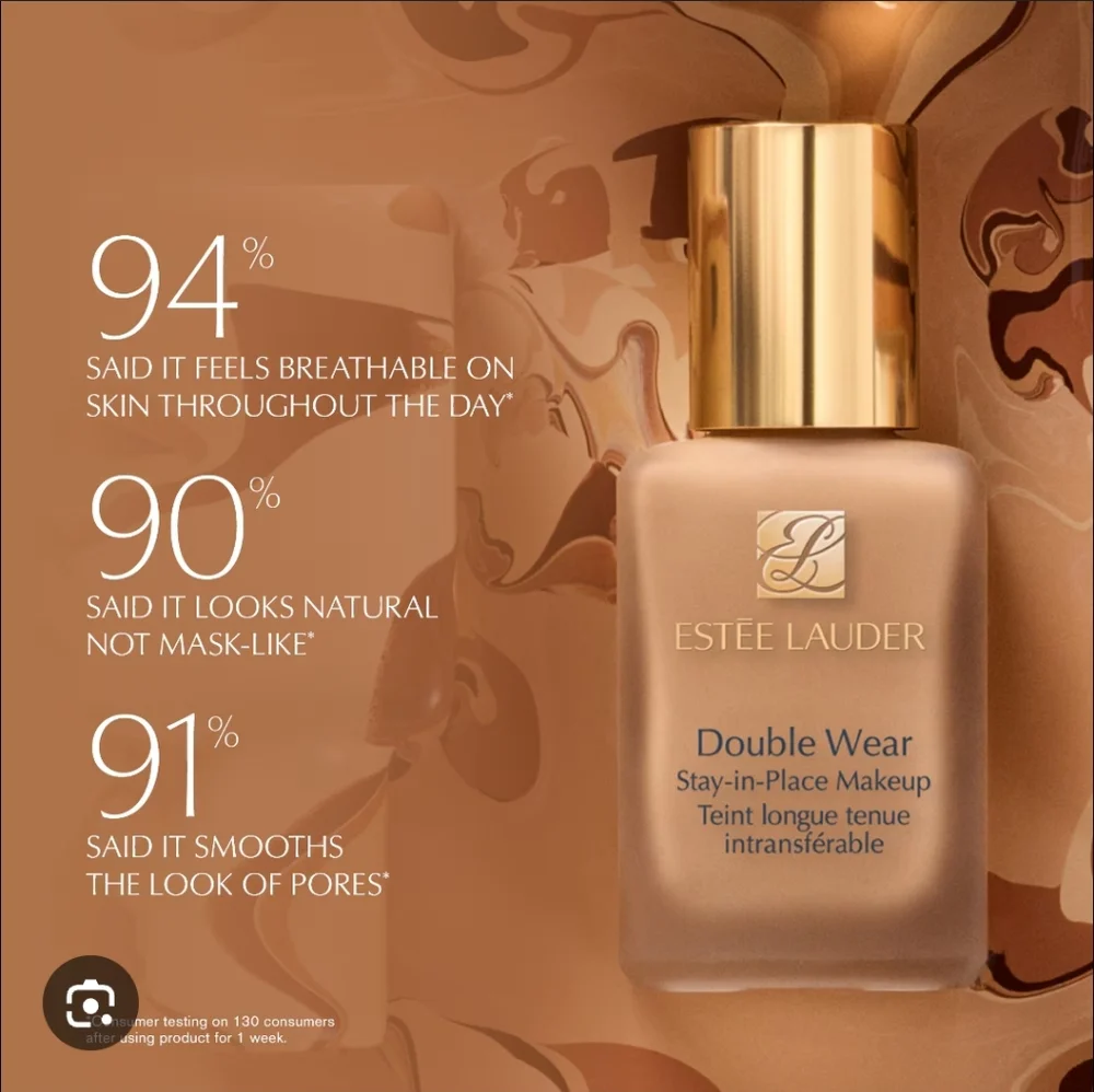 NEW Estee Lauder Double Wear Stay-in-Place Makeup - 4C1 Outdoor Beige